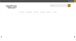 Desktop Screenshot of greatroomsdecor.com