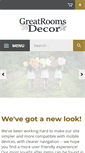 Mobile Screenshot of greatroomsdecor.com