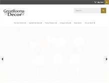 Tablet Screenshot of greatroomsdecor.com